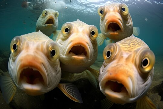 picture of surprised fish